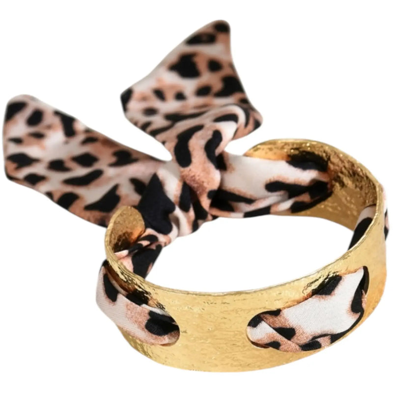 Leopard Cuff Bracelet