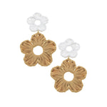 Rosa Rattan Earrings