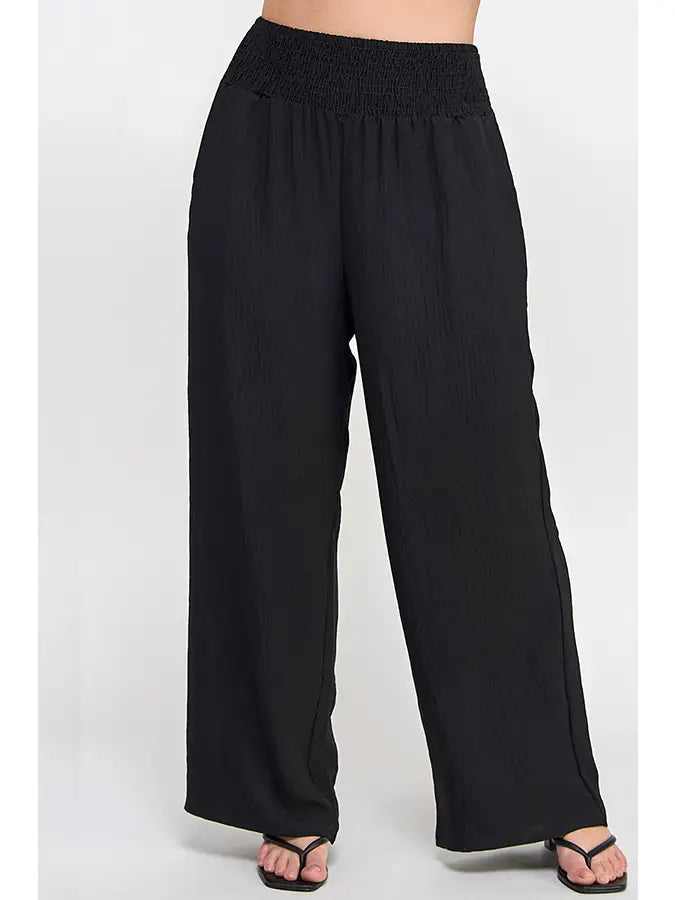 Black Curve Pants
