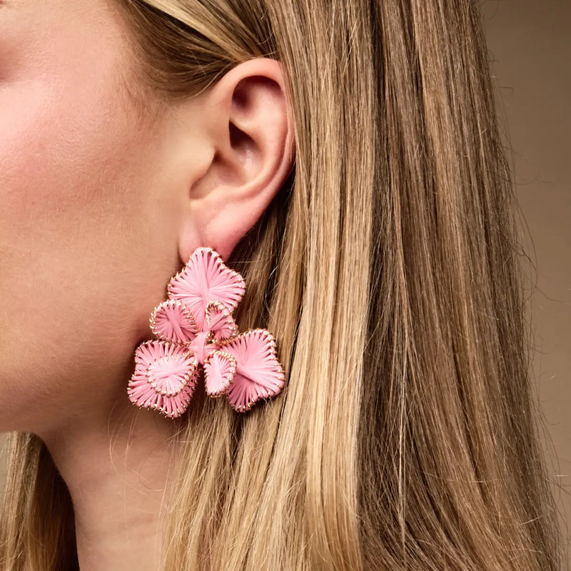 Blush Petal Bloom Earrings