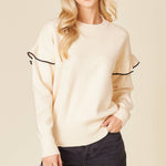 Color Block Sweater Top