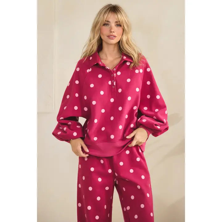 Magenta Moment Lounge Set