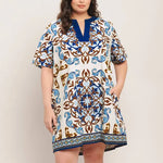Blue Belle Curve Dress