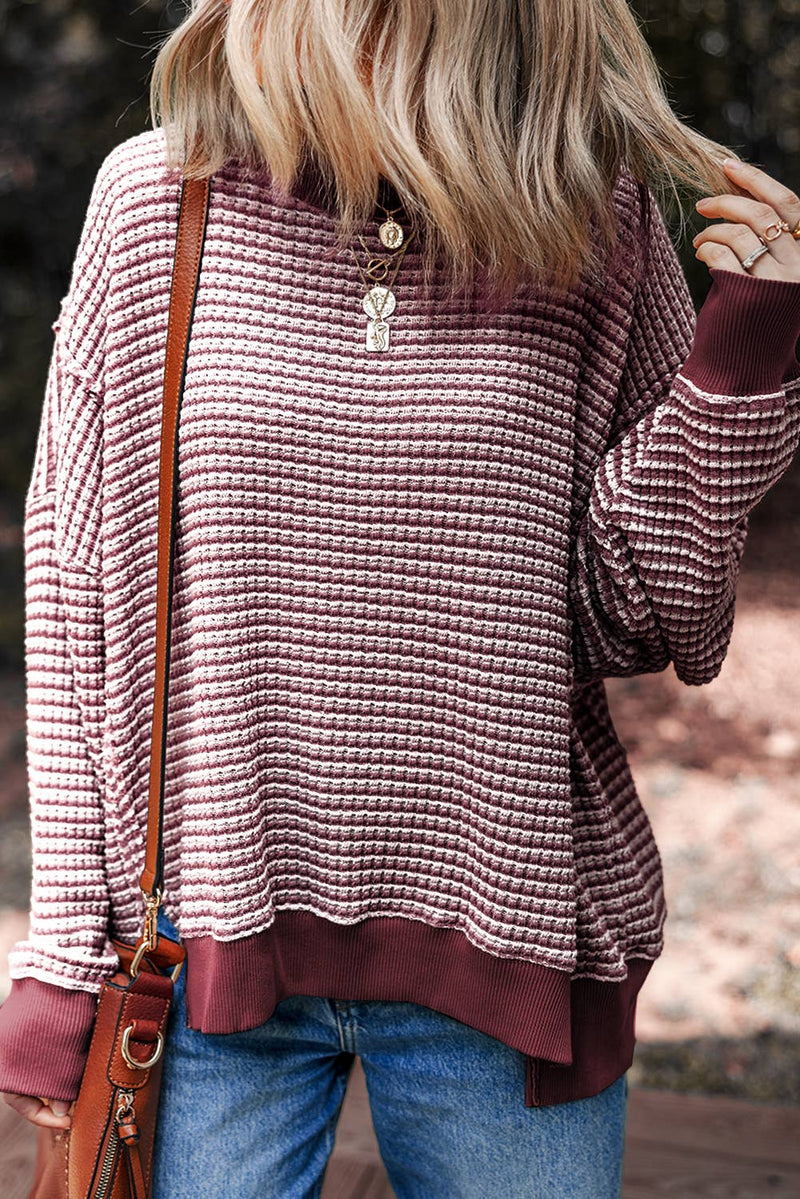 Cozy Stripe Top