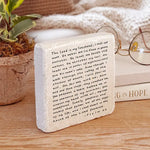 Faithful Words Scripture Stone - Small