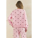 Blush and Bordeaux Lounge Set
