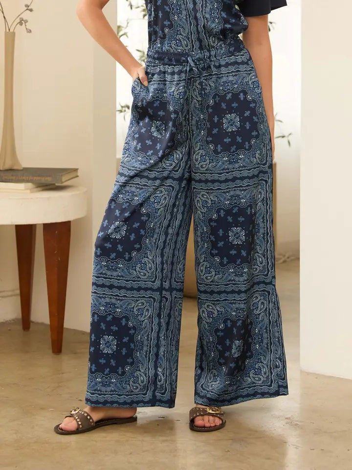 Bandana Blues Pants