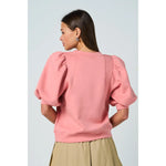 Sunset Blush Knit Top