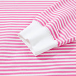 66Stripe Oversize Mock Neck Sweatshirt and Shorts Set (S-XL)