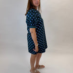Dot and Delight Dress (Hunter Green)