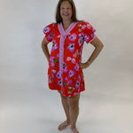 Floral Flame Dress