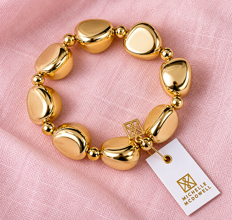 Gilded Glam Bracelet