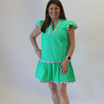 Evergreen Elegance Dress