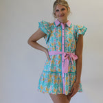 Sweet Blossom Button Dress