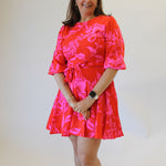 Scarlet Petal Dress