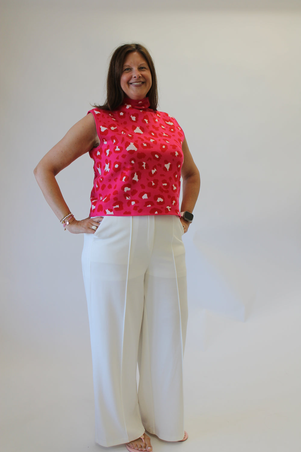 Ivory Line Knit Pant