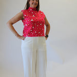 Ivory Line Knit Pant
