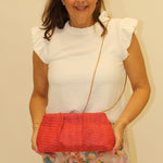 Coral Breeze Clutch
