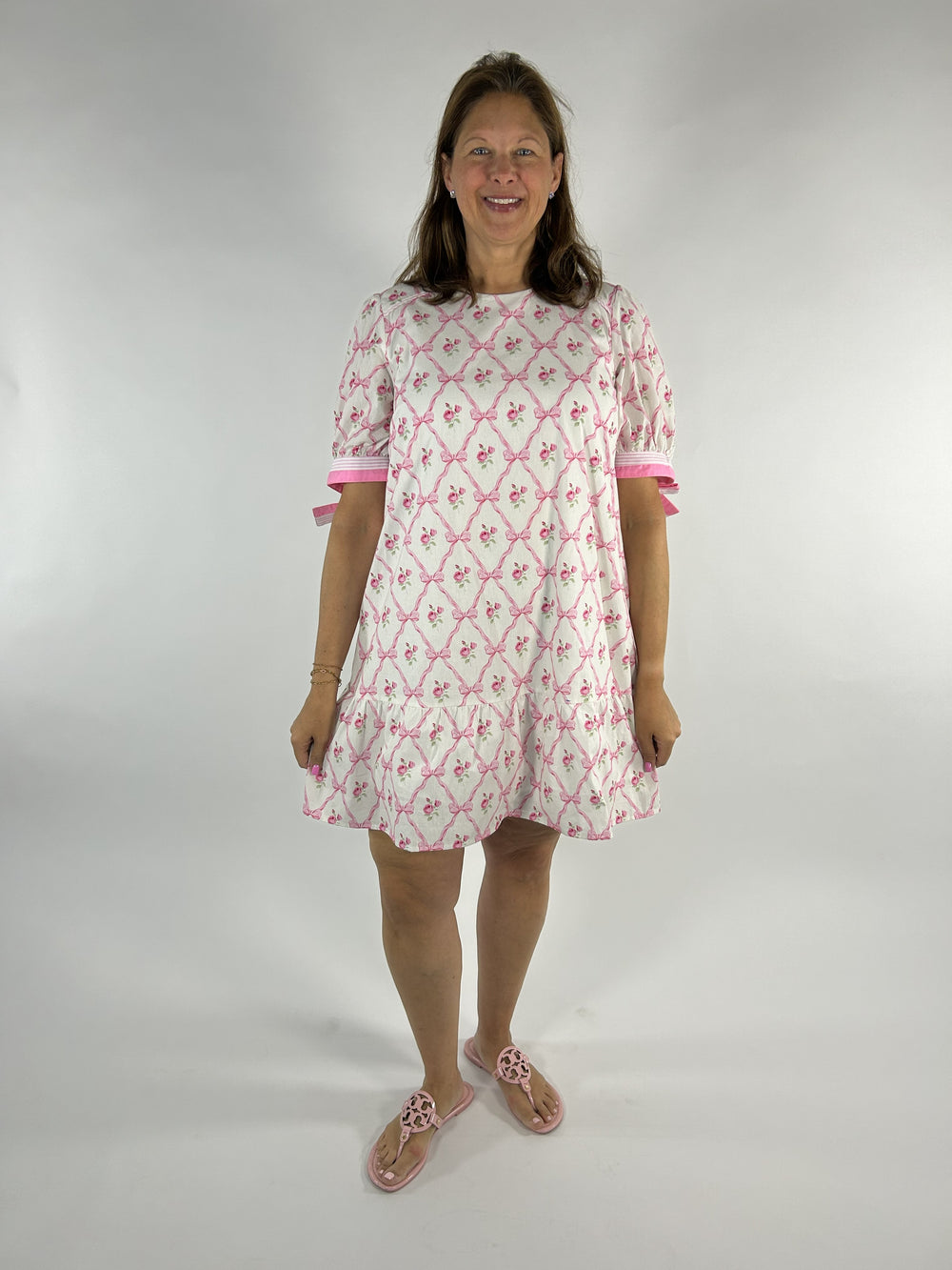 Rosy Ribbon Dress