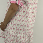 Rosy Ribbon Dress