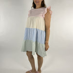 Sherbet Seersucker Dress