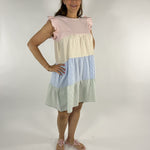 Sherbet Seersucker Dress