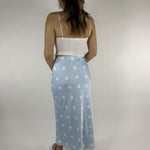 Satin in Spots Skirt