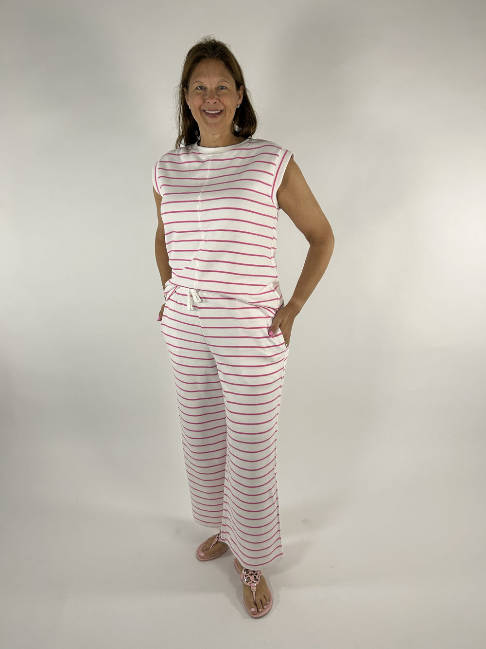 Sweet Stripe Lounge Set