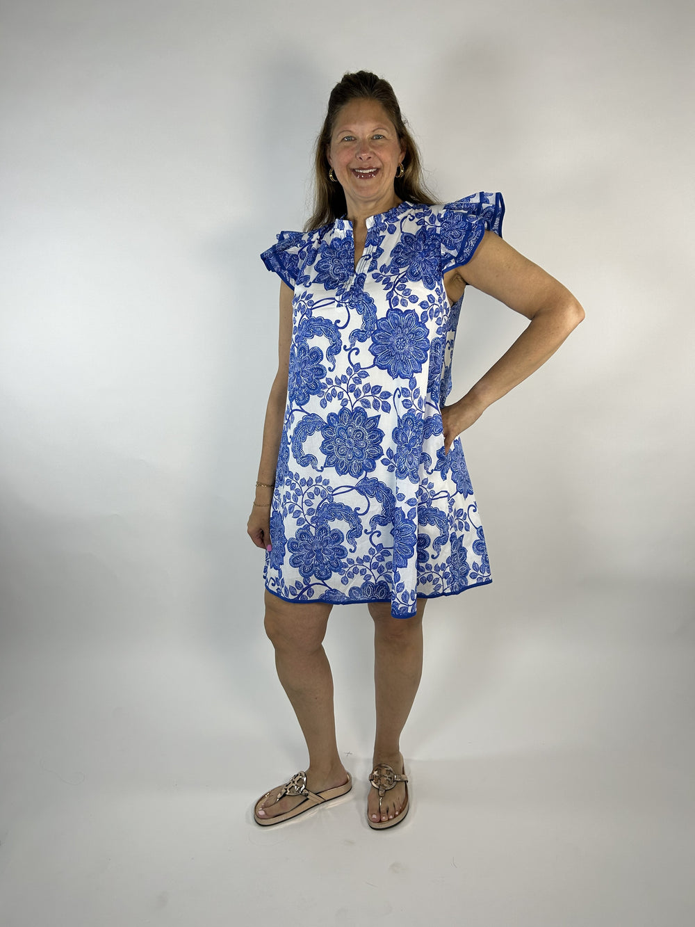 Ocean Mist Mini Dress