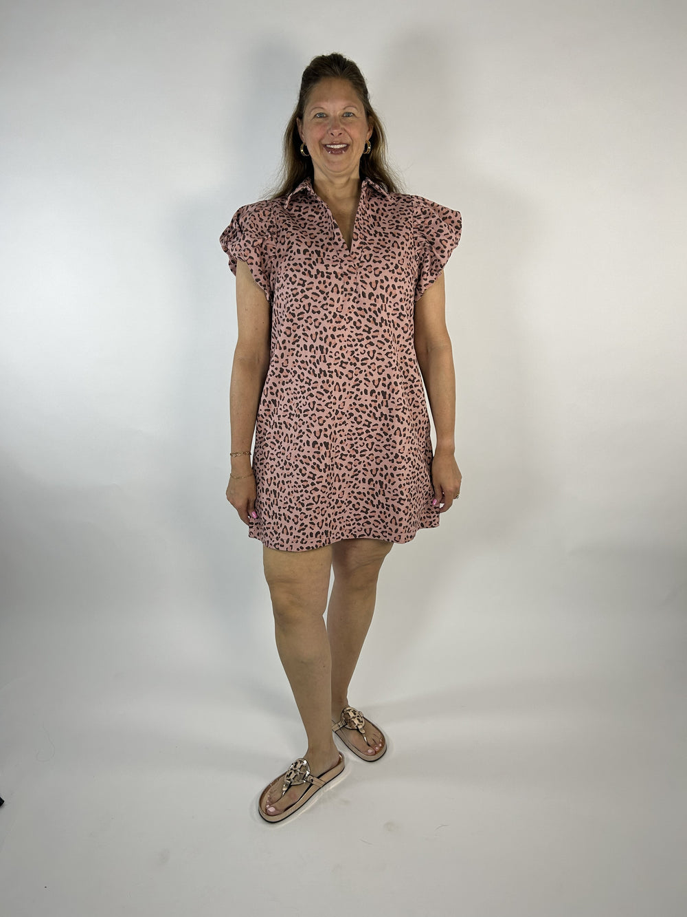 Pink Crush Leopard Dress