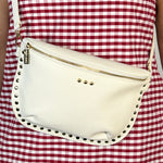 Pebble Sabrina Studded Bum Bag