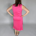 Pink Pop Side Stripe Dress