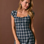 Perfectly Plaid Mini Dress