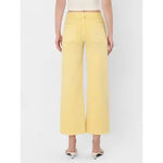 Lemon Drop Crop Denim