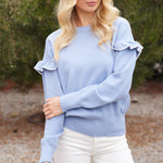 Color Block Sweater Top