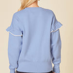 Color Block Sweater Top