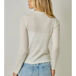 Softly Ruffled Top