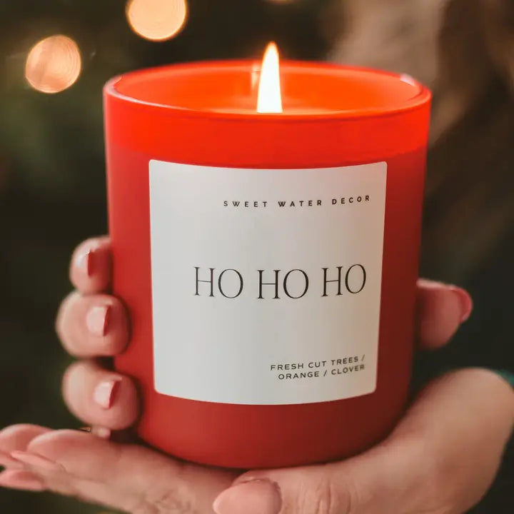 HO HO HO Candle