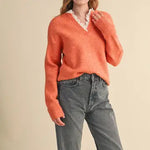Burnt Lace Beauty Sweater