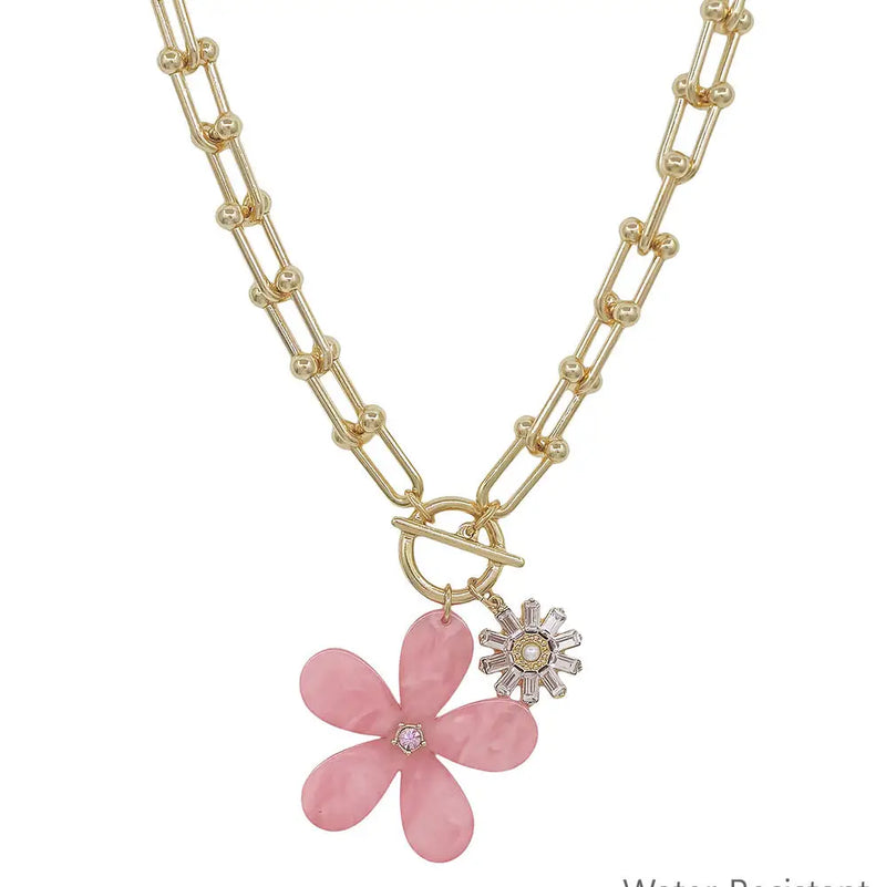 Petal Pop Statement Necklace