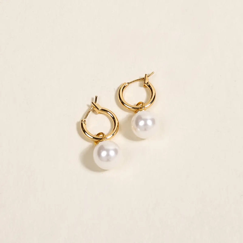 Dainty Pearl Earrings