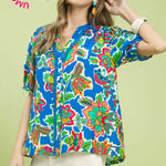 Blue Meadow Blouse
