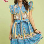 Sunshine Bloom Mini Dress