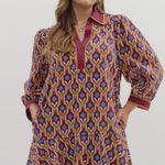 Burgundy Bliss Curve Dress