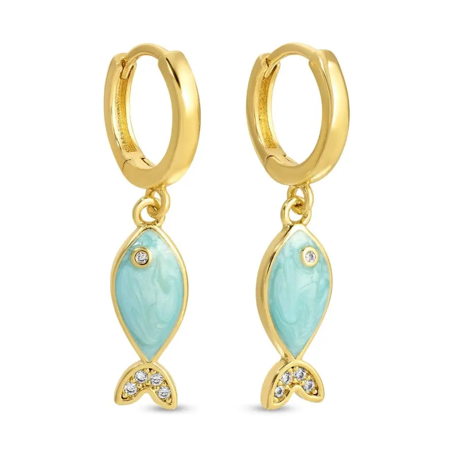 Petite Fish Earrings