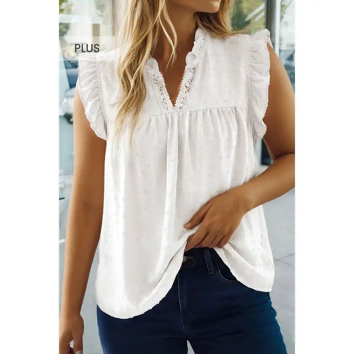 White Willow Curve Tank