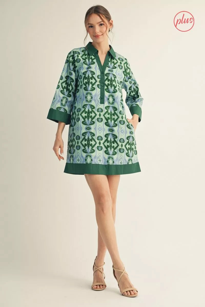 Boho Meadow Curve Dress