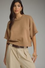 Camel Comfort Knit Top