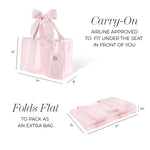 Case-Mate Ballet Pink Bow Jelly Tote