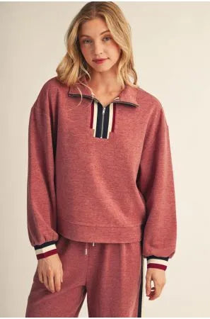 Burgundy Bliss Lounge Set